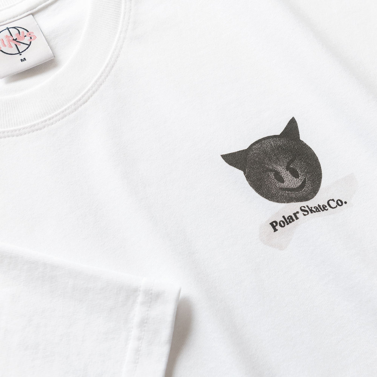 Polar Welcome 2 the World Tee White tees Polar Skate Co 