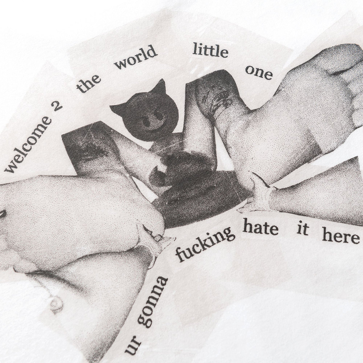 Polar Welcome 2 the World Tee White tees Polar Skate Co 