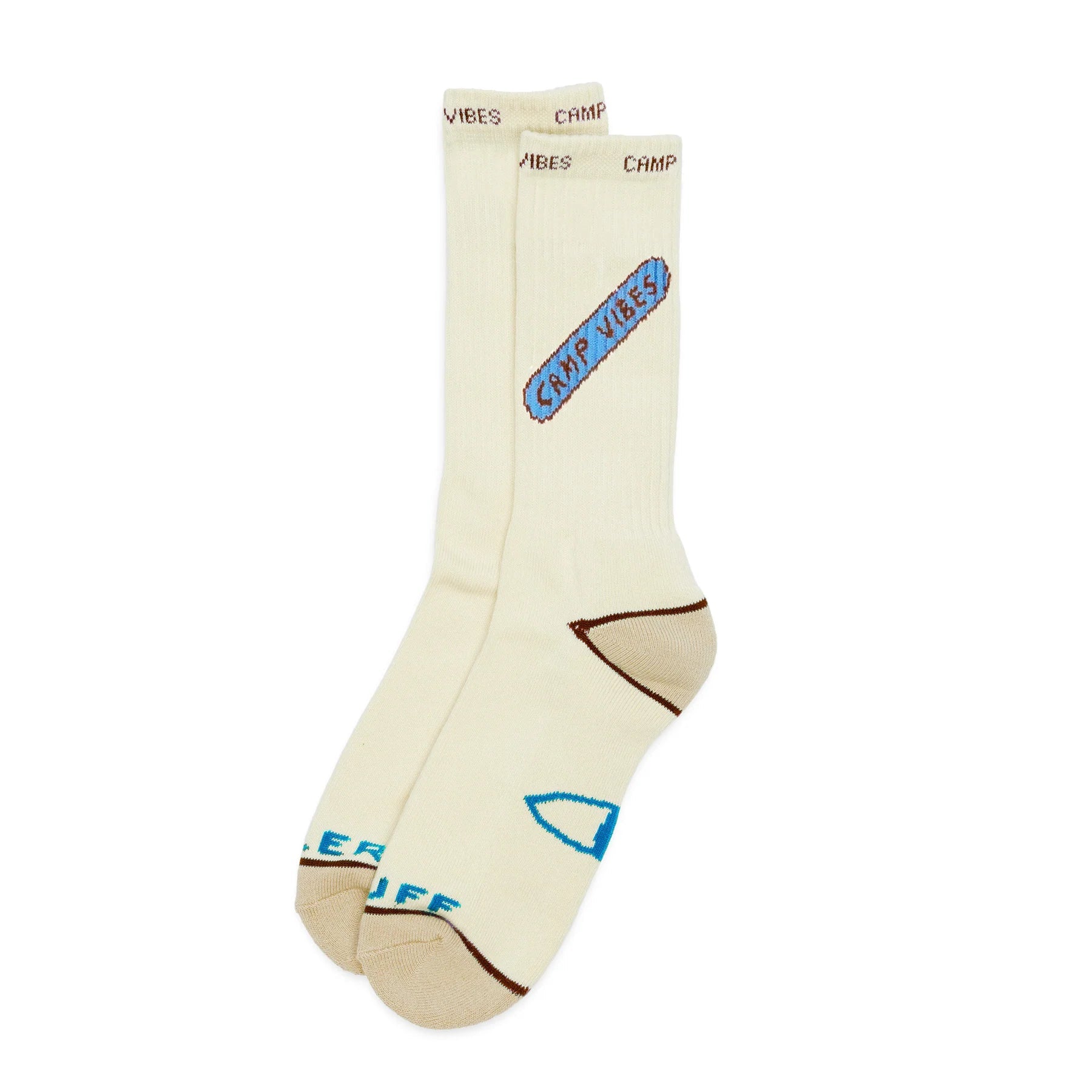 Poler Bandaid Sock Off White socks Poler 