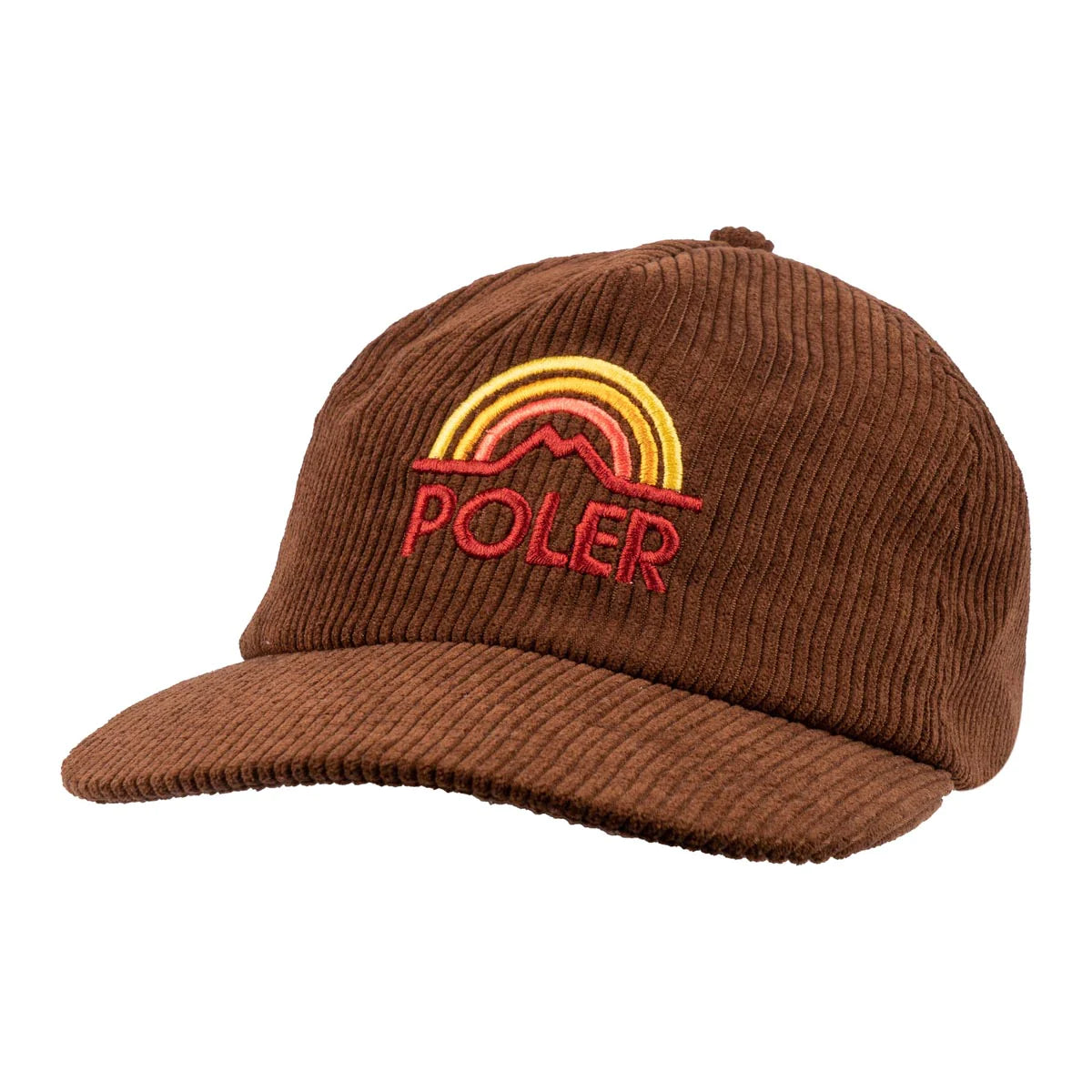 Poler Mountain Rainbow Hat Brown hats Poler 