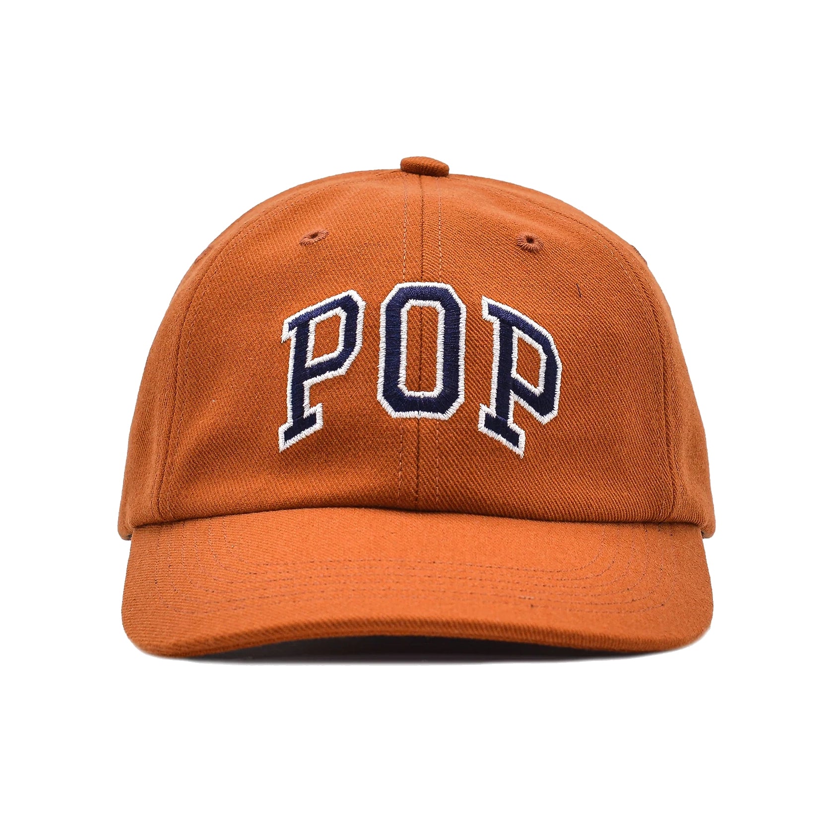Pop Trading Co Arch Sixpanel Hat Cinnamon hats Pop Trading Co 