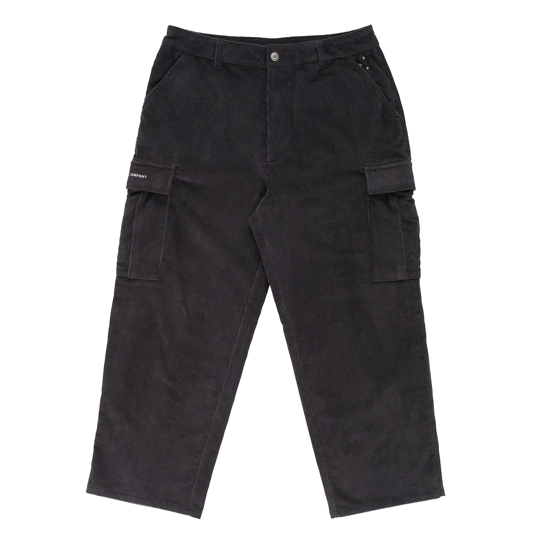 Pop Trading Co Cord Cargo Pants Anthracite pants Pop Trading Co 