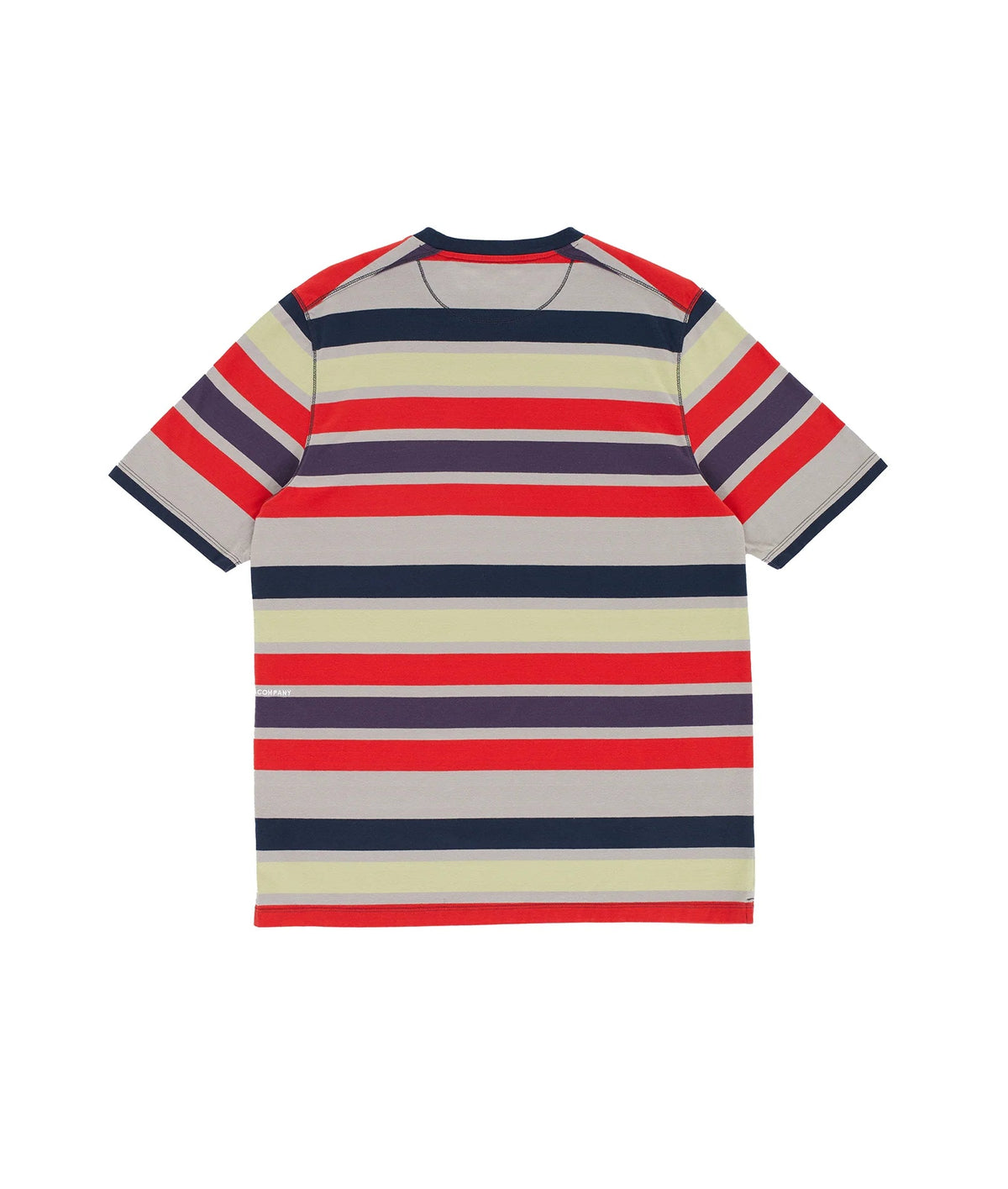Pop Trading Co Striped Pocket Tee Multicolor Tees Pop Trading Co 