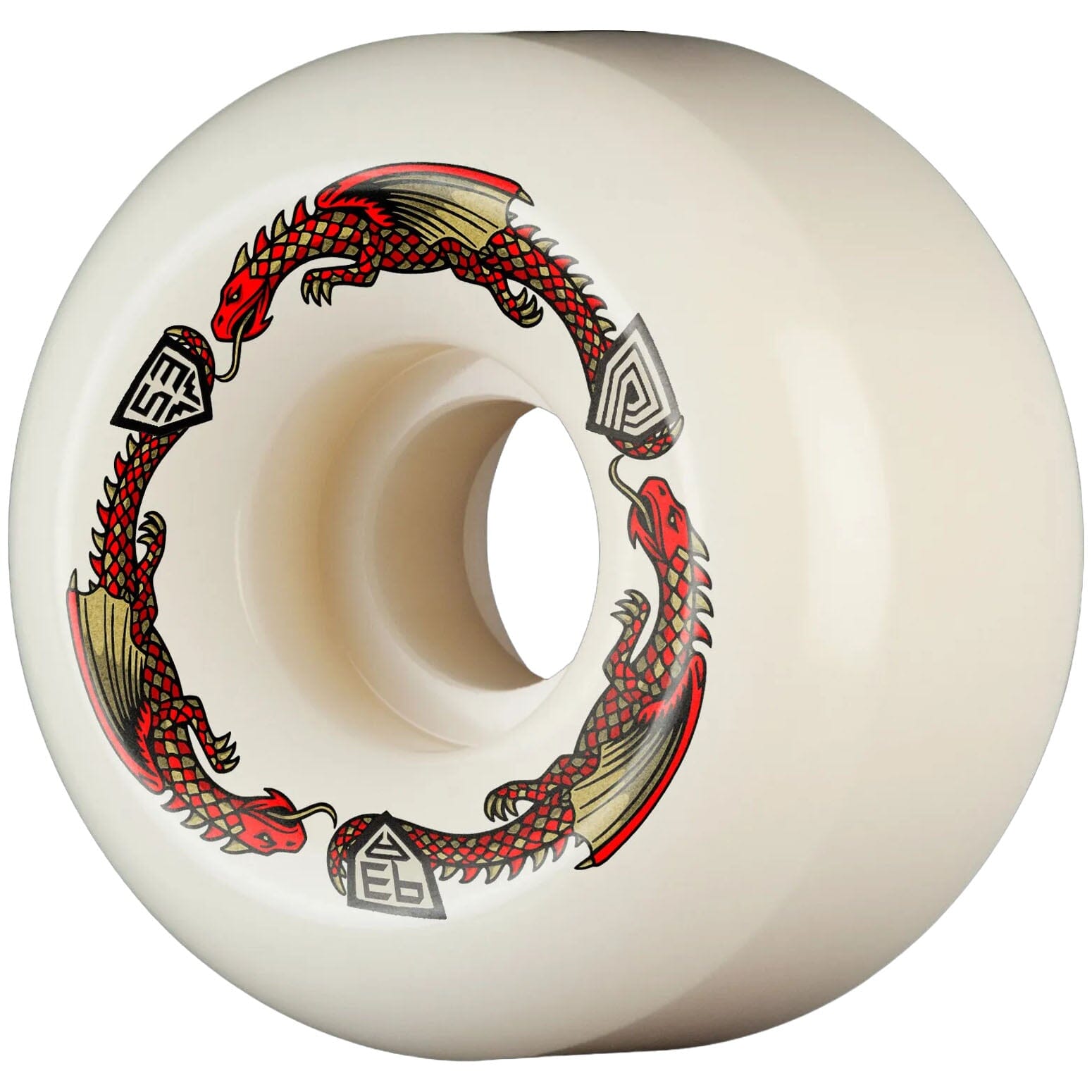 Powell 93A 33x53MM Dragon Formula Red Wheels wheels Powell Peralta 