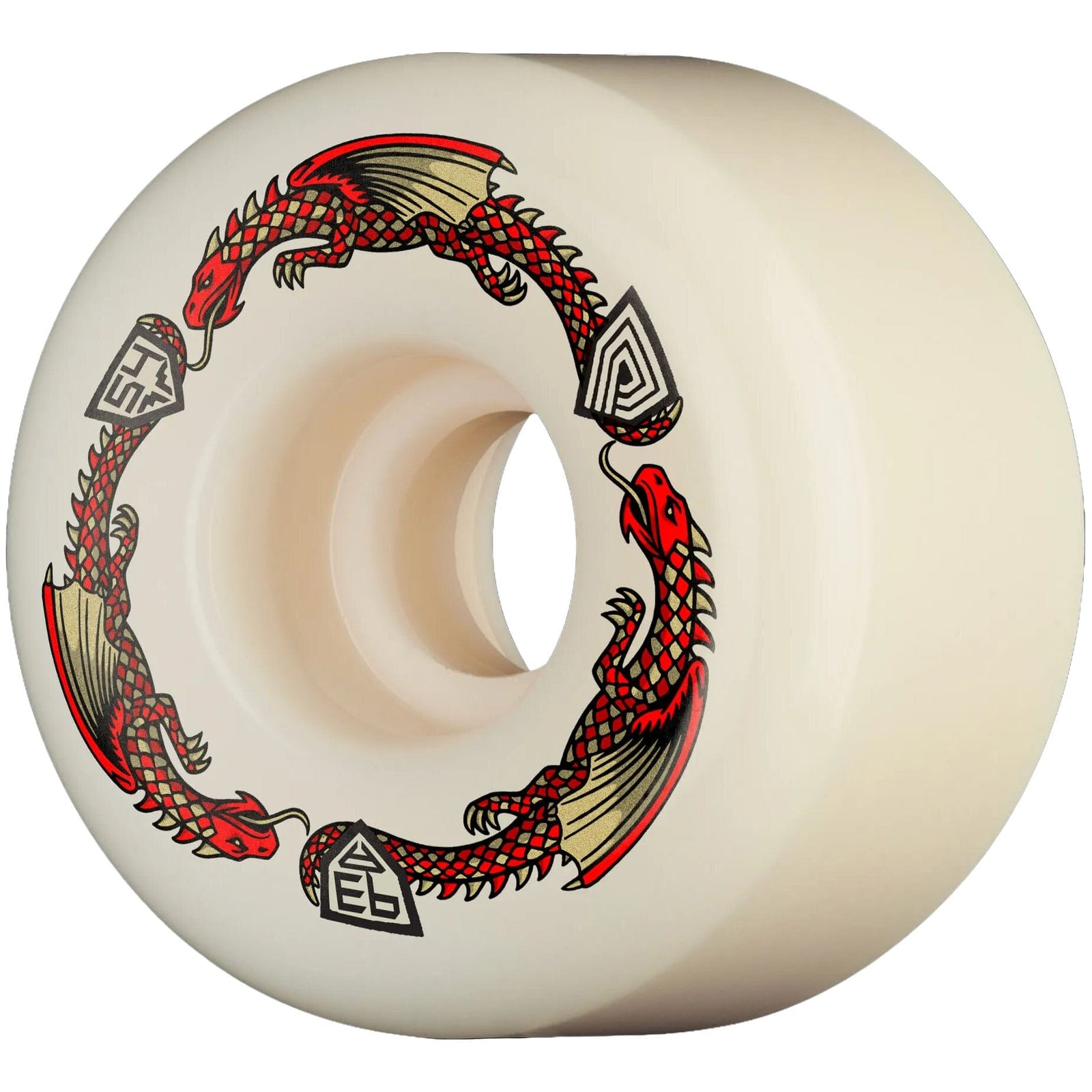 Powell 93A 33x54MM Dragon Formula Red Wheels wheels Powell Peralta 