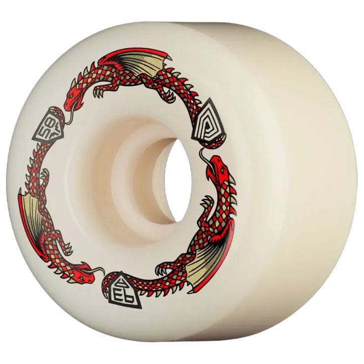 Powell 93A 38x58MM Dragon Formula Red Wheels wheels Powell Peralta 