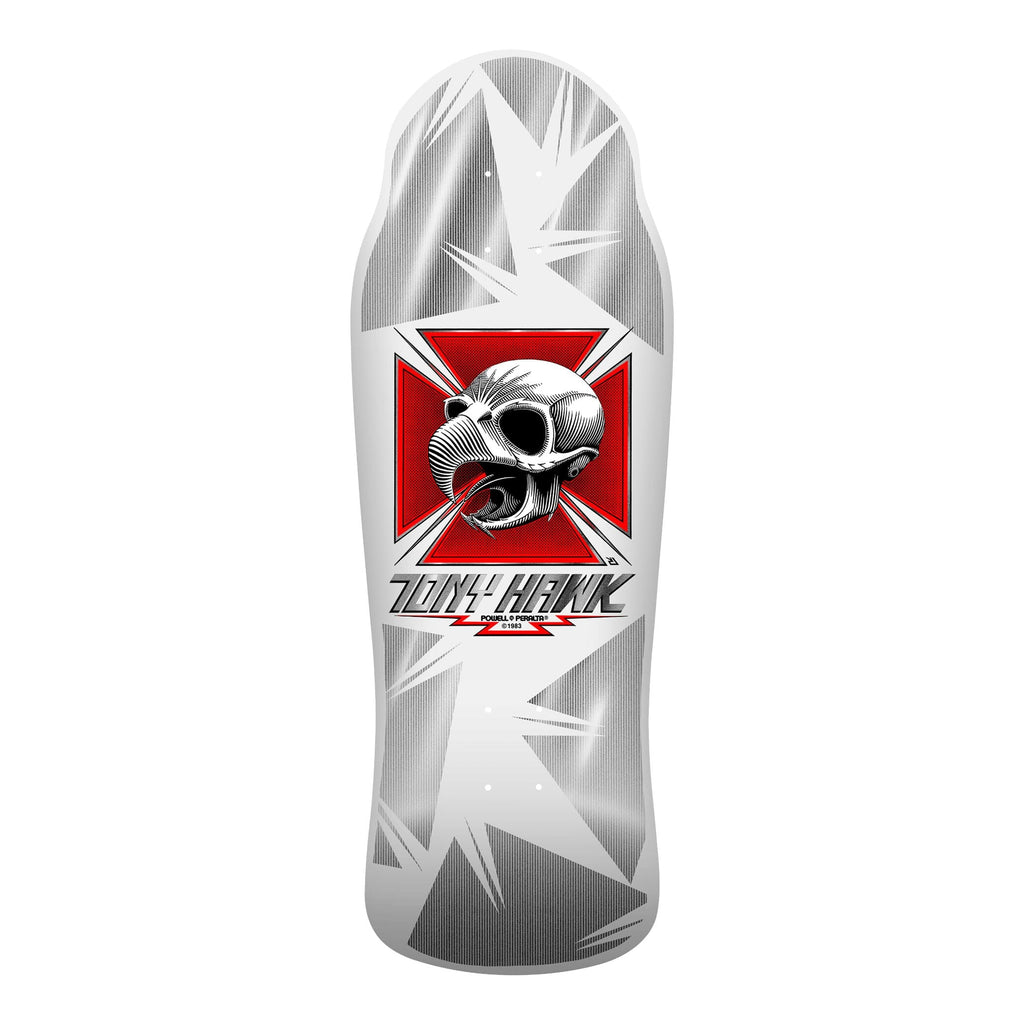 Powell Peralta Bones Brigade Series 17 Hawk White Deck 10.0