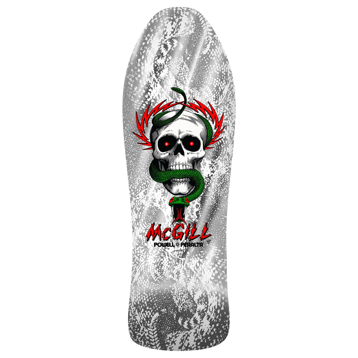Powell Peralta Bones Brigade Series 17 McGill White Deck 9.88 decks Powell Peralta 