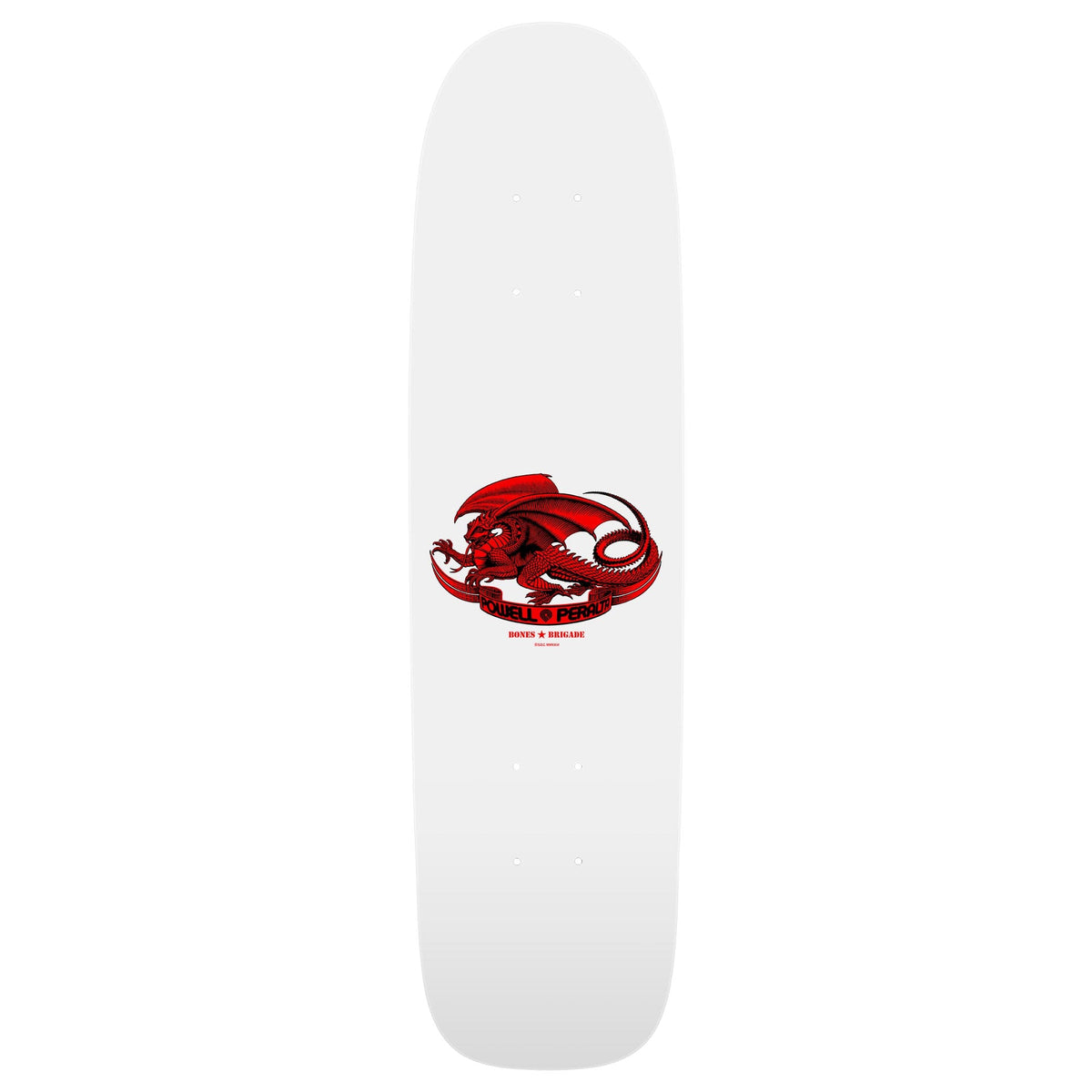 Powell Peralta Bones Brigade Series 17 Mullen White Deck 7.4 decks Powell Peralta 
