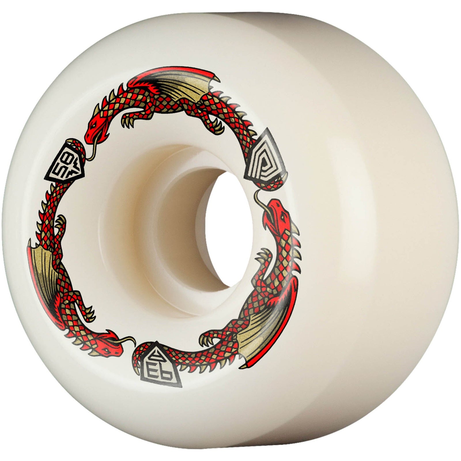 Powell Peralta Dragon Formula Ratbone II Wheels 93A 33MM x 58MM wheels Powell Peralta 