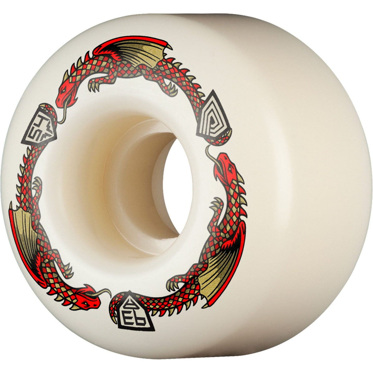 Powell Peralta Dragon Formula Red Wheels 93A 54MM wheels Powell Peralta 