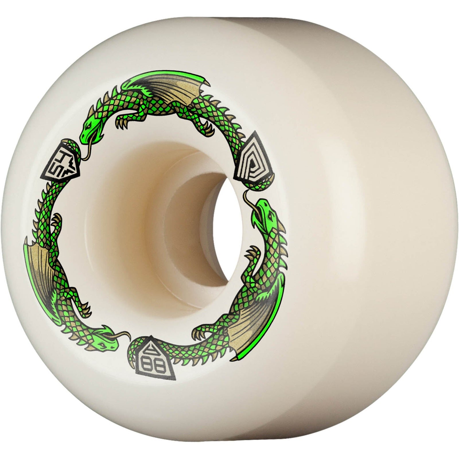 Powell Peralta Dragon Forumla Green Wheels 88A 39MM x 54MM wheels Powell Peralta 
