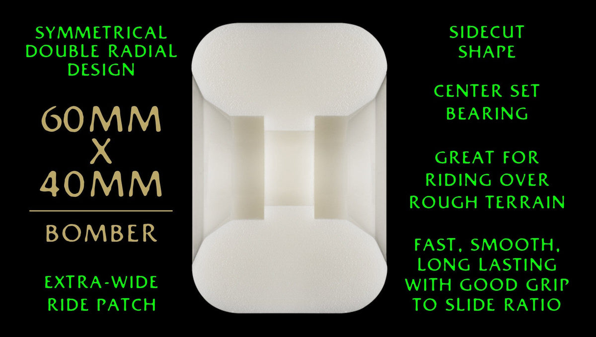 Powell Peralta Dragon Forumla Green Wheels 88A 40 x 60MM wheels Powell Peralta 