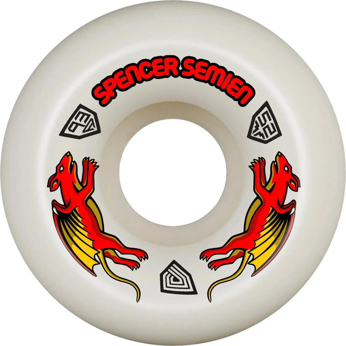 Powell Peralta Nano Rats Dragon Formula Semien Wheels 93A 30 x 52MM wheels Powell Peralta 