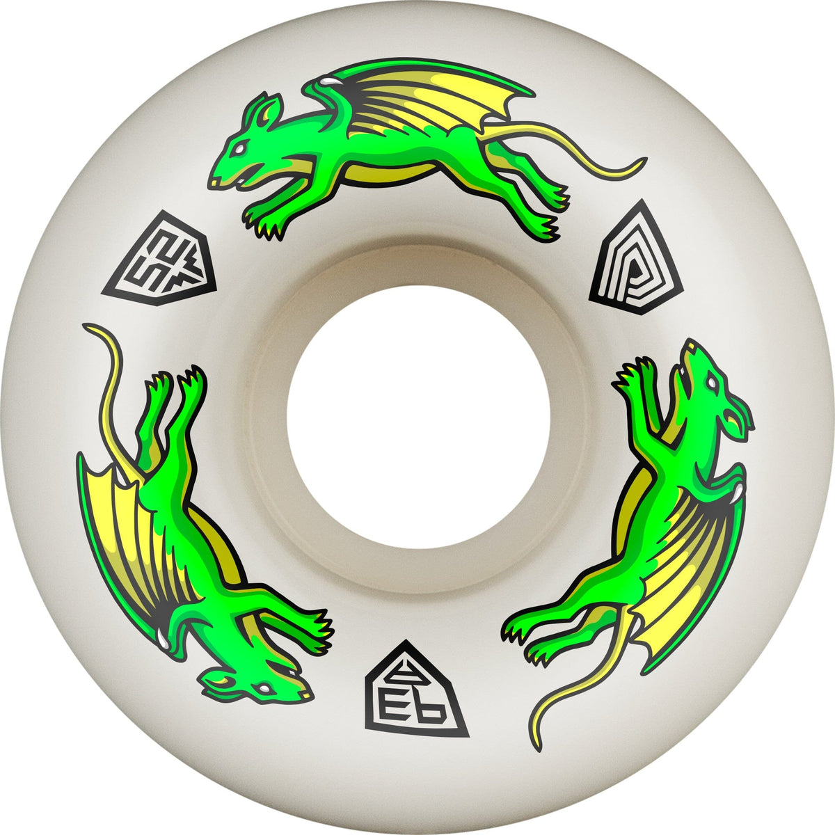 Powell Peralta Nano Rats Dragon Formula Wheels 97A 34 x 54MM wheels Powell Peralta 