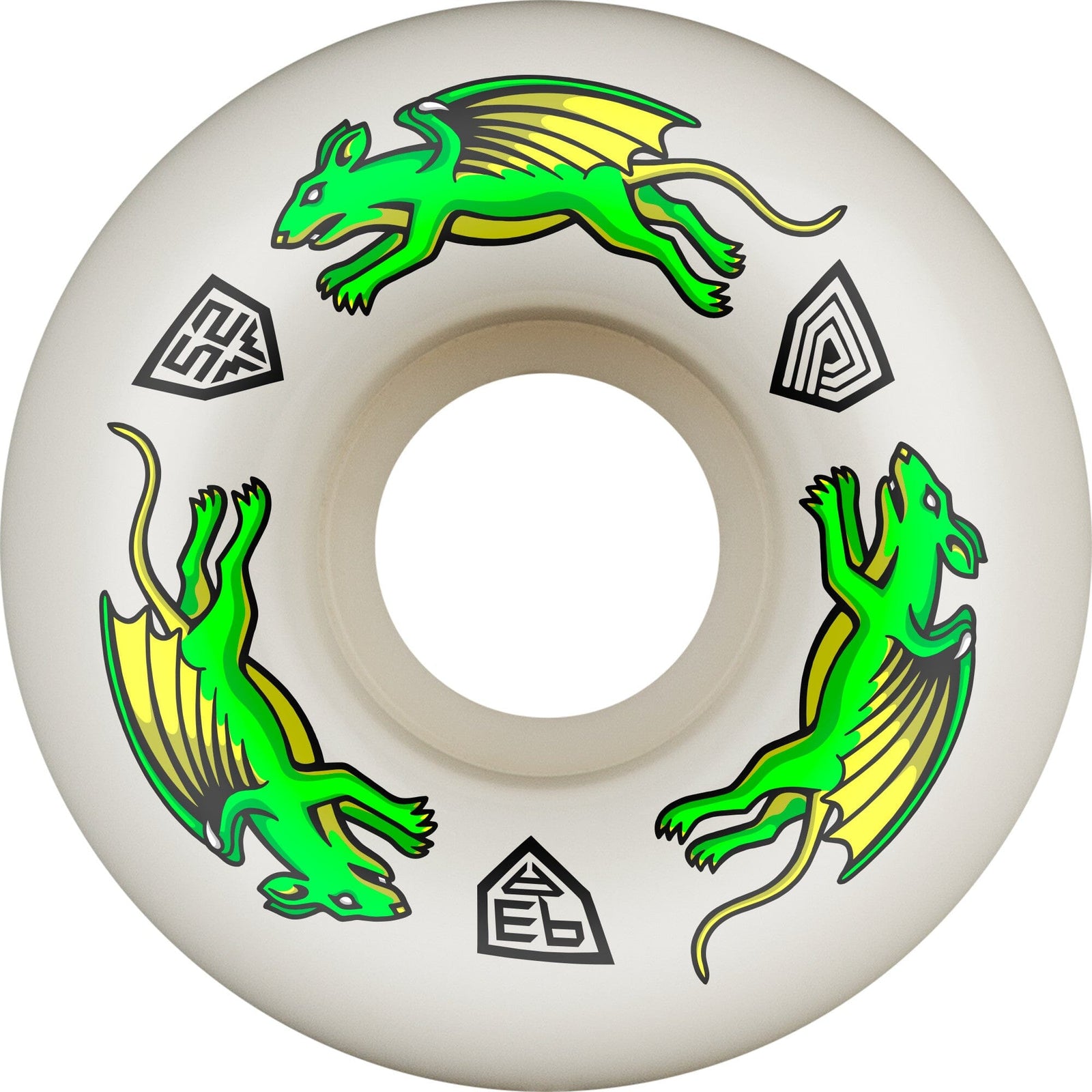 Powell Peralta Nano Rats Dragon Formula Wheels 97A 34 x 54MM wheels Powell Peralta 
