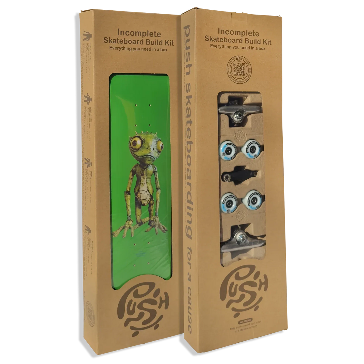 Push Lizard Guy Incomplete Complete 7.5 completes Push 