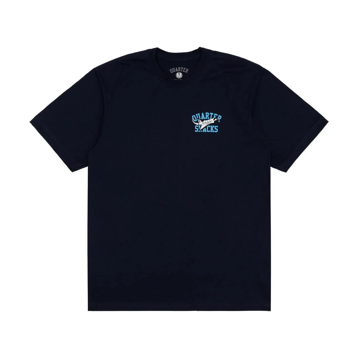 Quartersnacks Let's Get It Tee Navy Tees Quartersnacks 