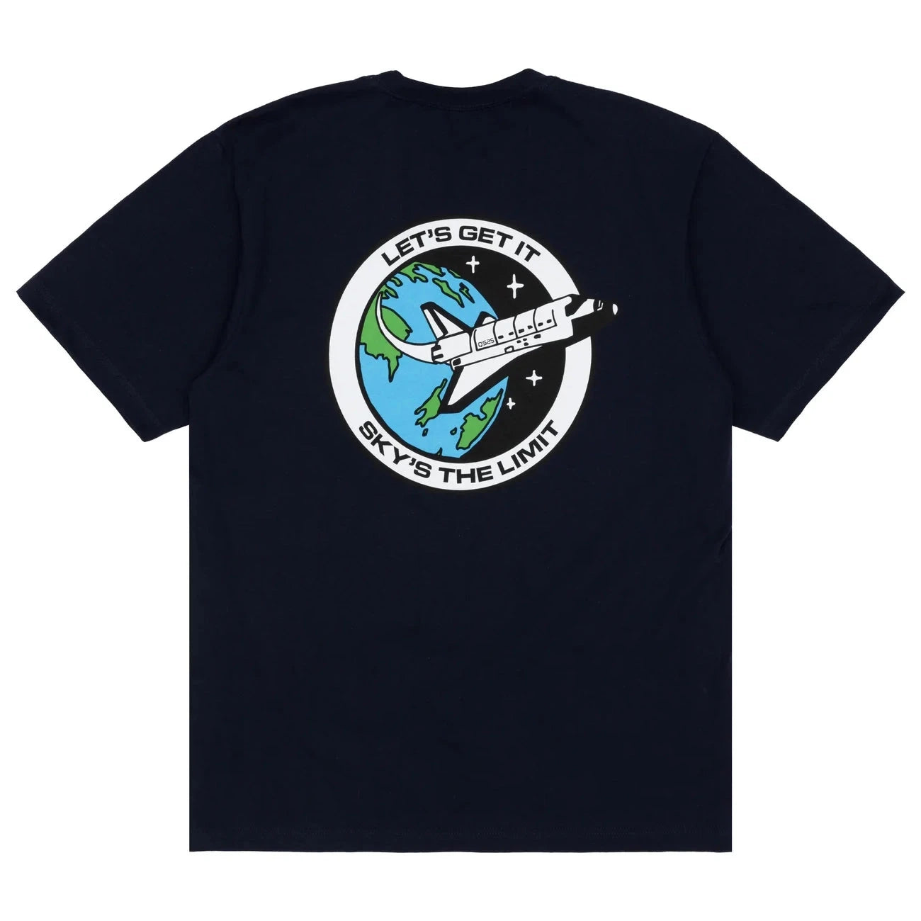 Quartersnacks Let's Get It Tee Navy Tees Quartersnacks 