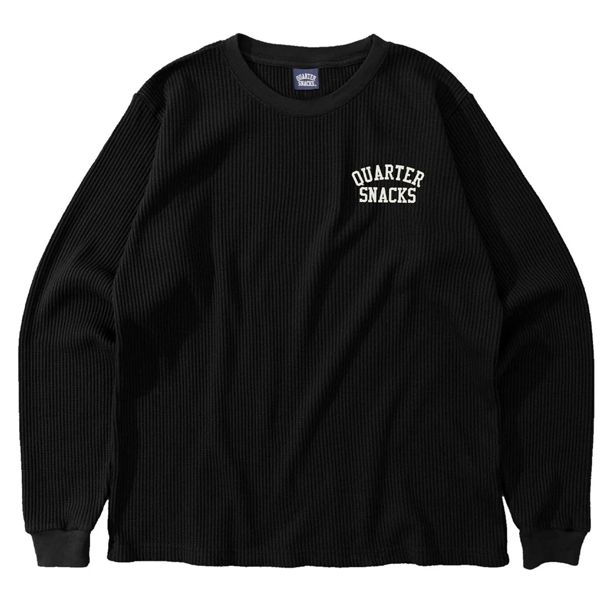 Quartersnacks Thermal Longsleeve Black shirts Quartersnacks 