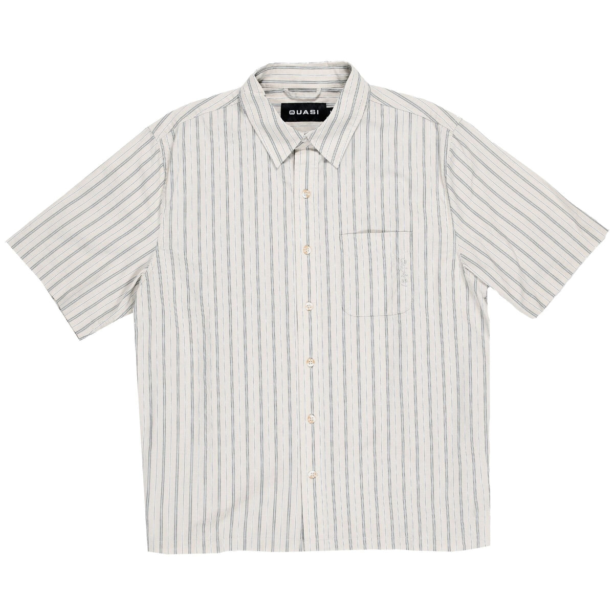 Quasi Kalvin Button Up Shirt Tan shirts Quasi 