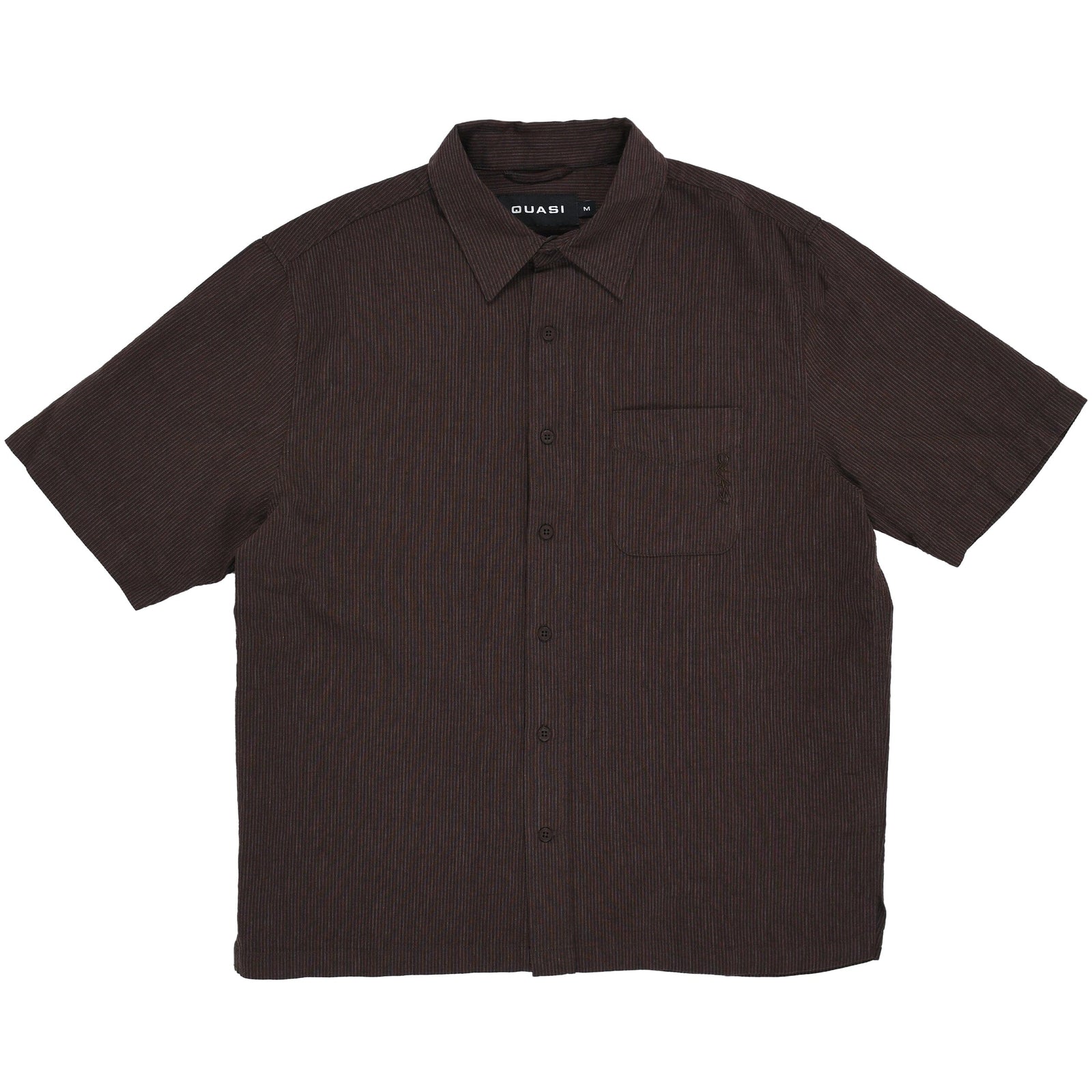 Quasi Kalvin S/S Button Up Shirt Hickory shirts Quasi 
