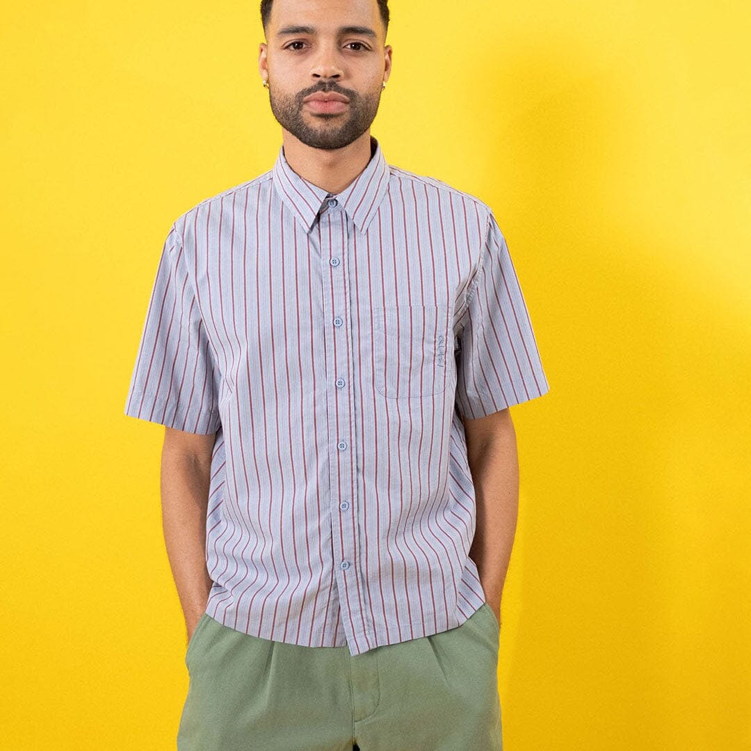 Quasi Kavlin Button Up Blue shirts Quasi 