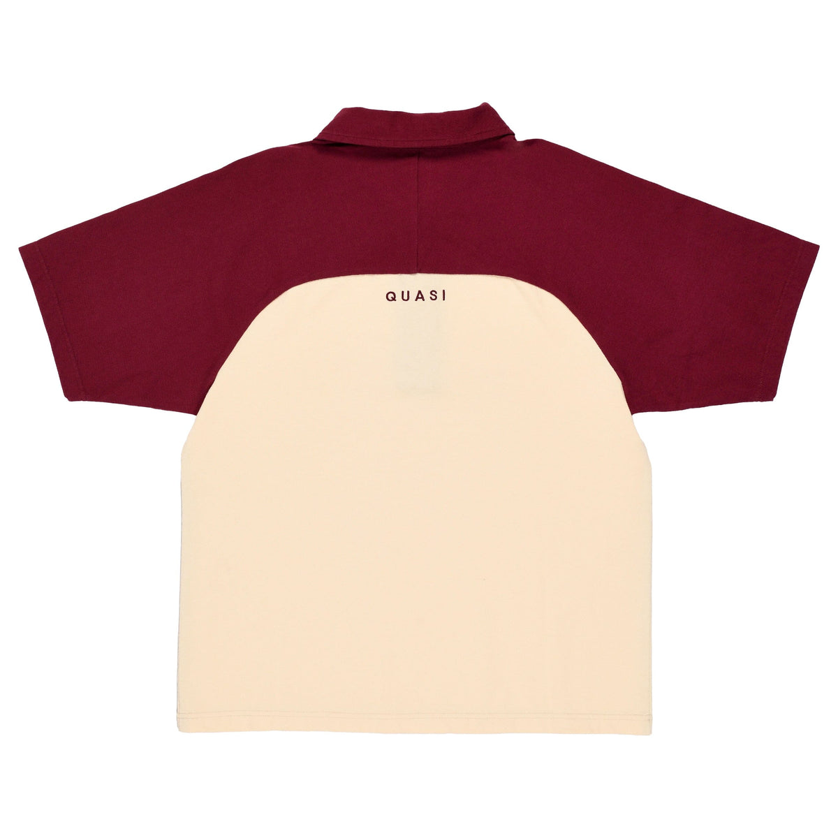 Quasi Leslie Ragalan Polo Tee Maroon shirts Quasi 
