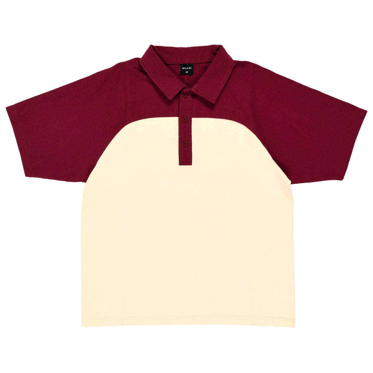 Quasi Leslie Ragalan Polo Tee Maroon shirts Quasi 