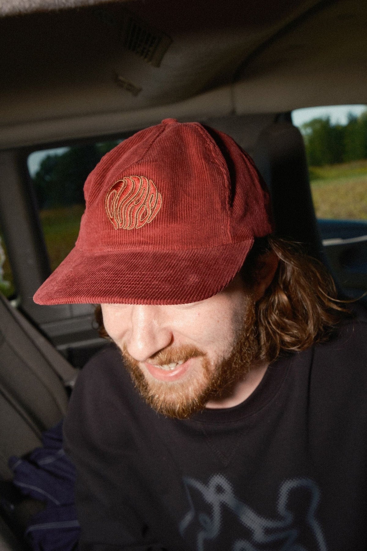 Quasi Orb Hat Merlot hats Quasi 