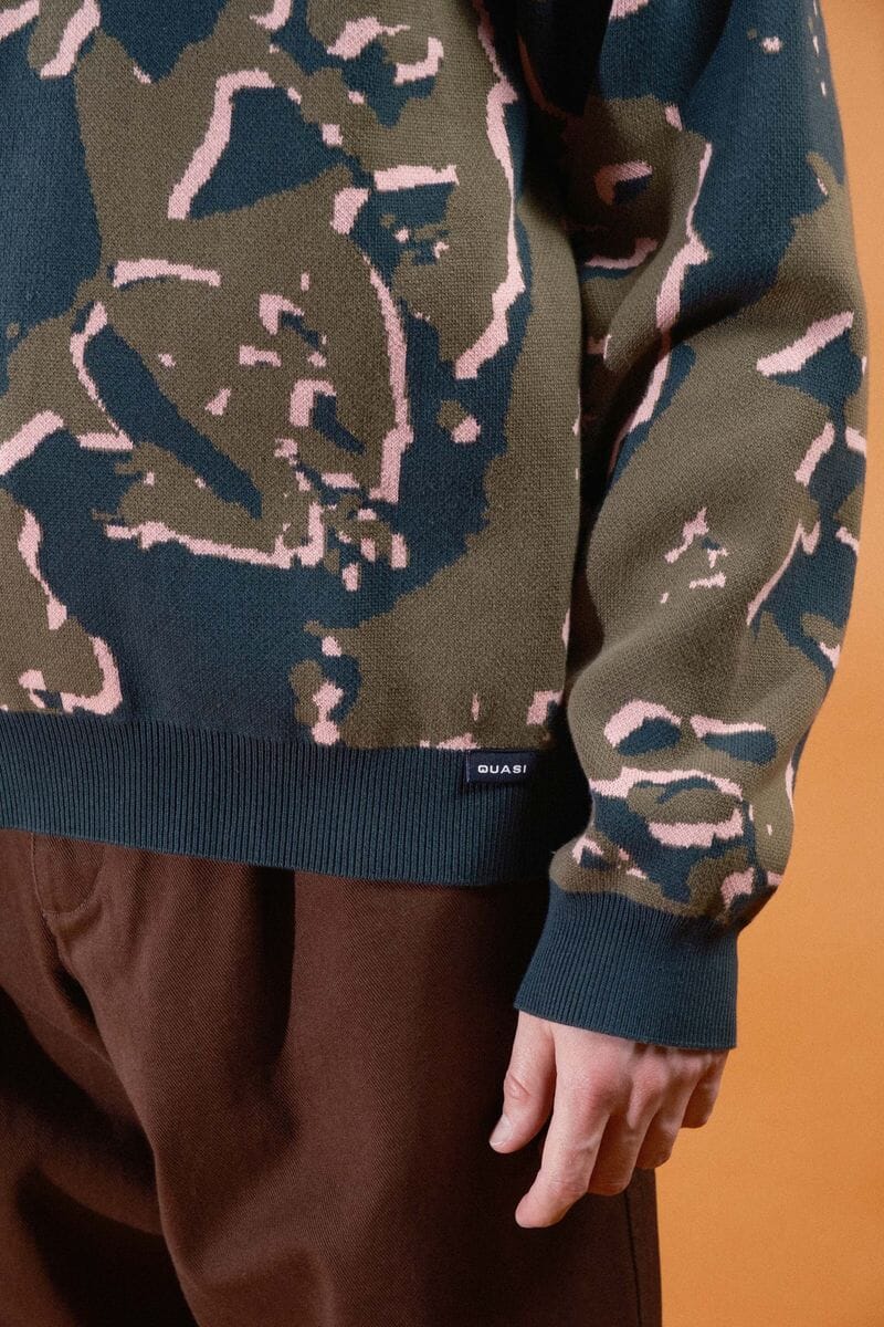 Quasi Pamo Sweater Camo sweaters Quasi 