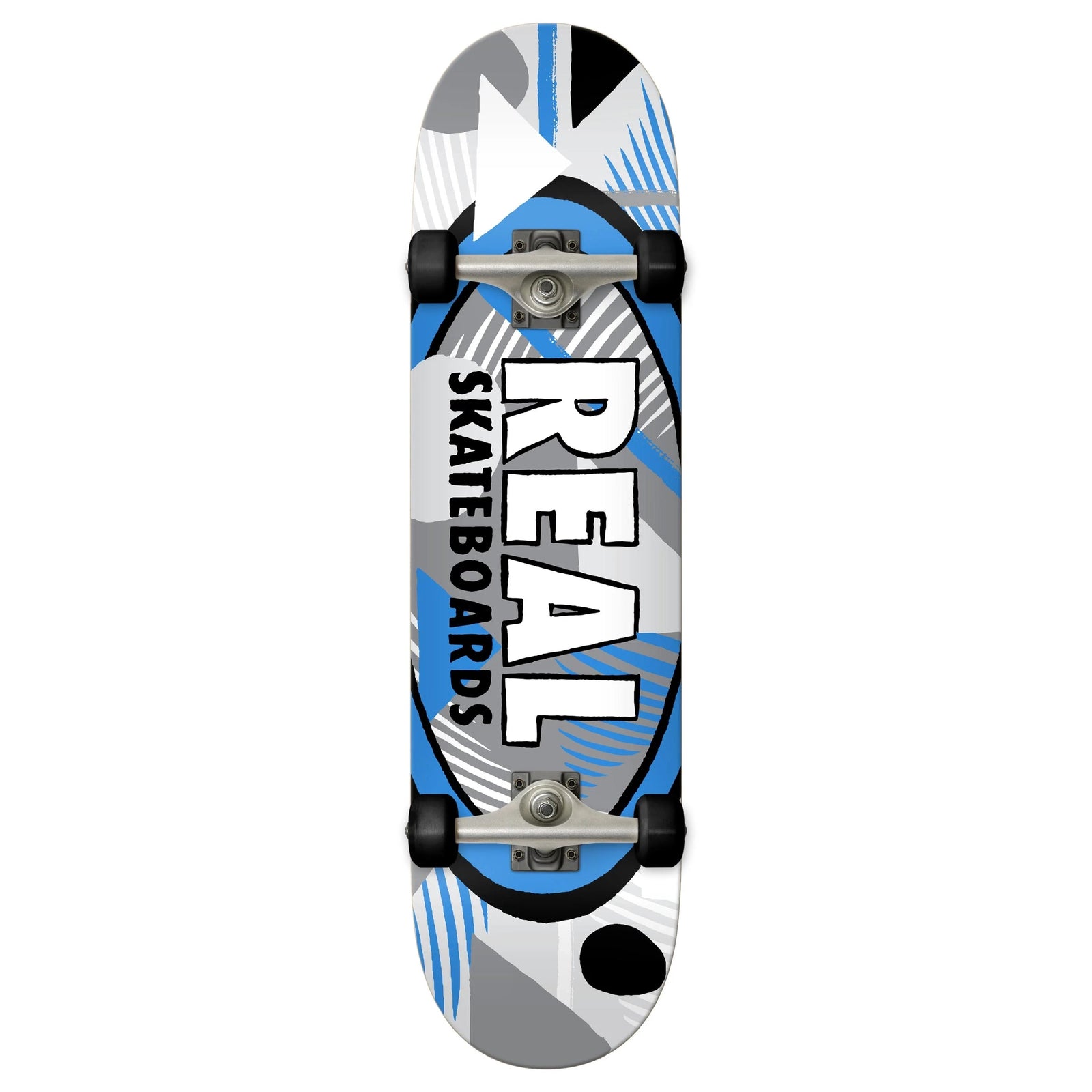 Real Hatched Oval Blue Complete 7.3 completes Real 