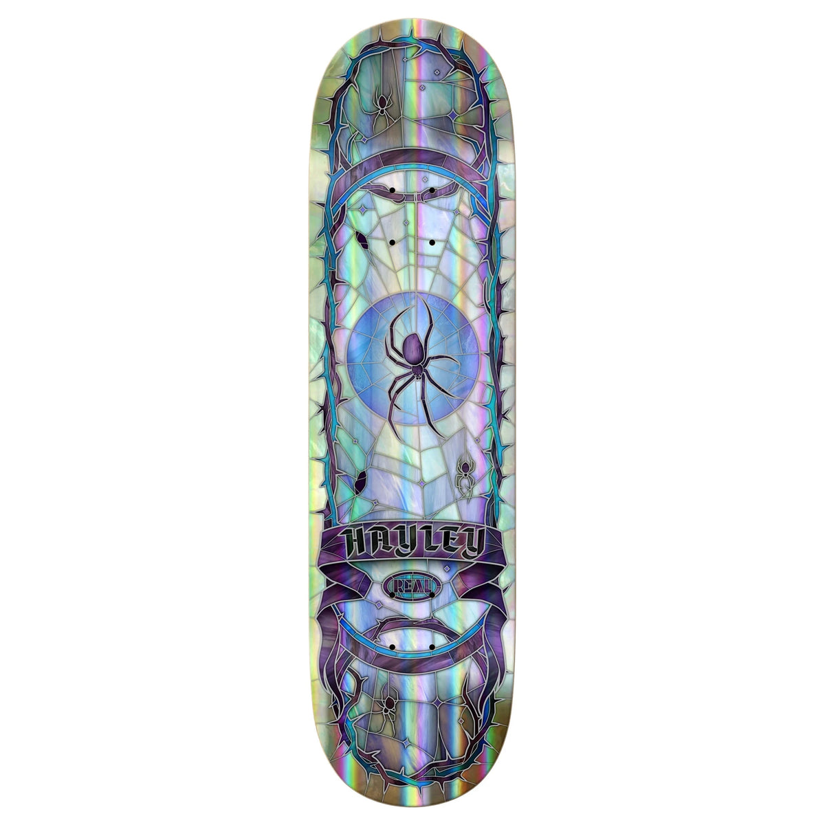 Real Hayley Rainbow Holo Cathedral Deck 8.25 decks Real 