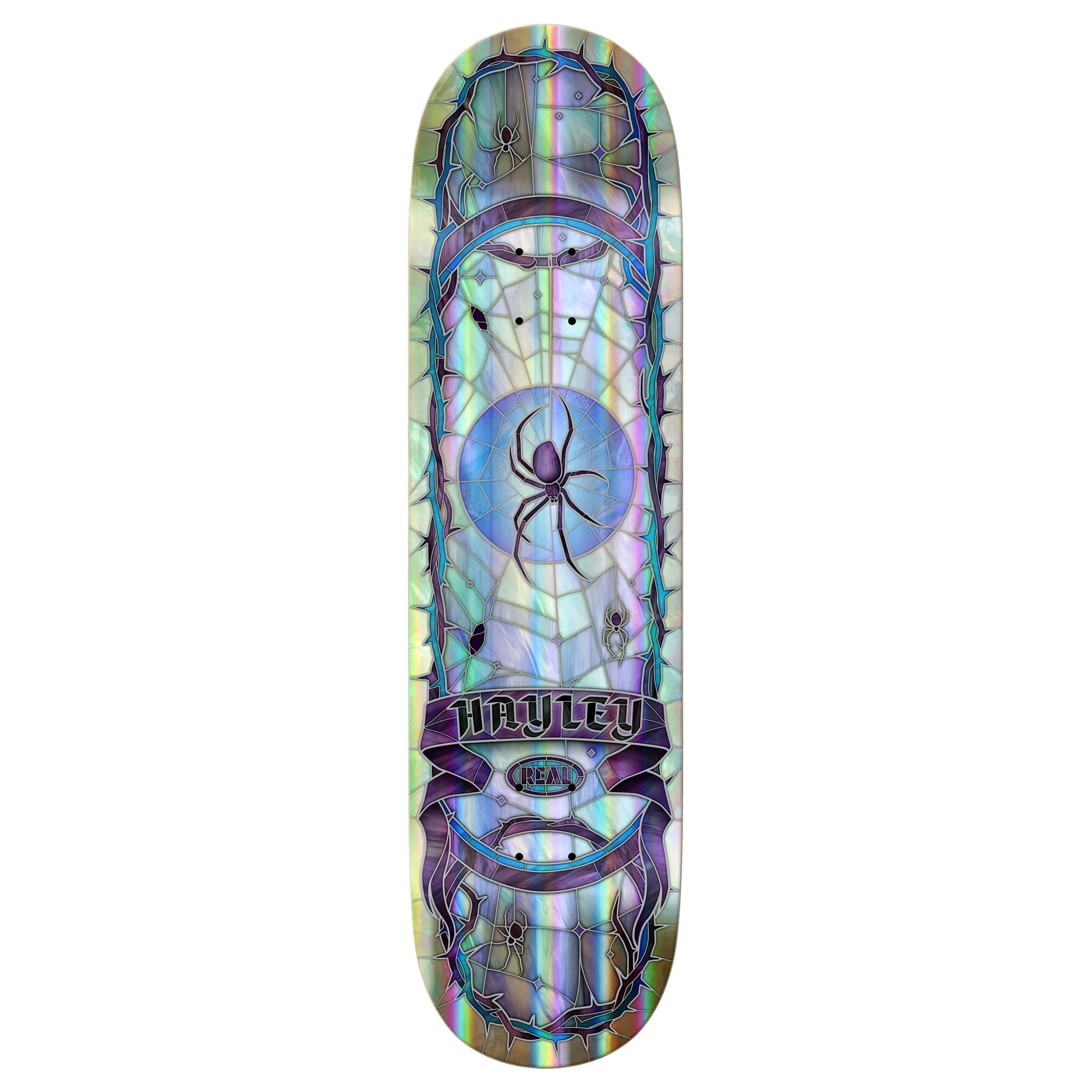 Real Hayley Rainbow Holo Cathedral Deck 8.25 decks Real 
