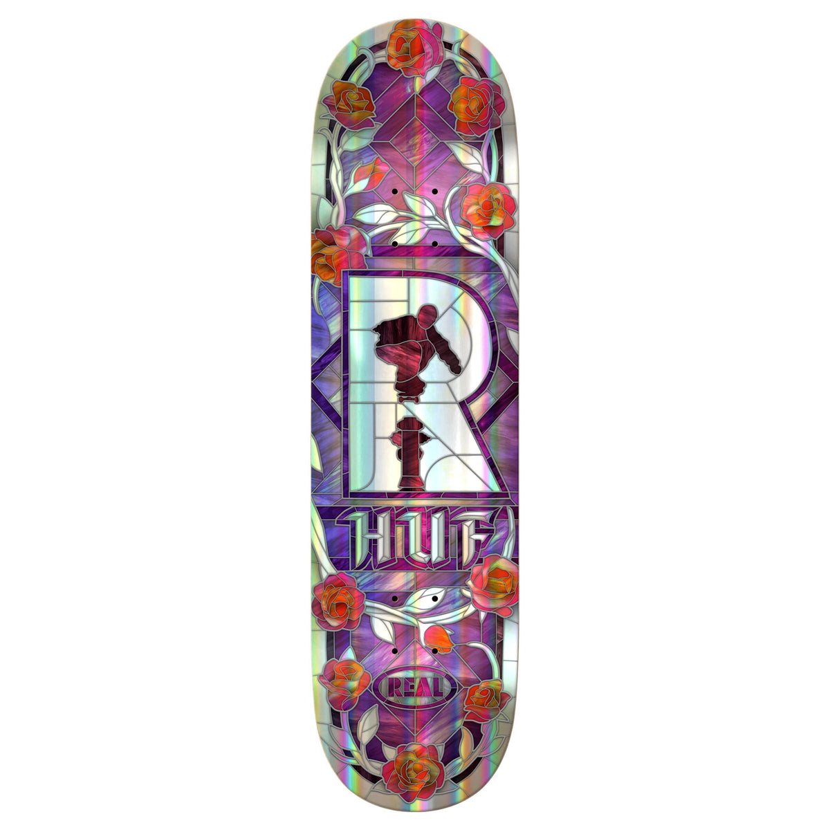 Real HUF Rainbow Cathedral Holo Deck 8.25 decks Real 