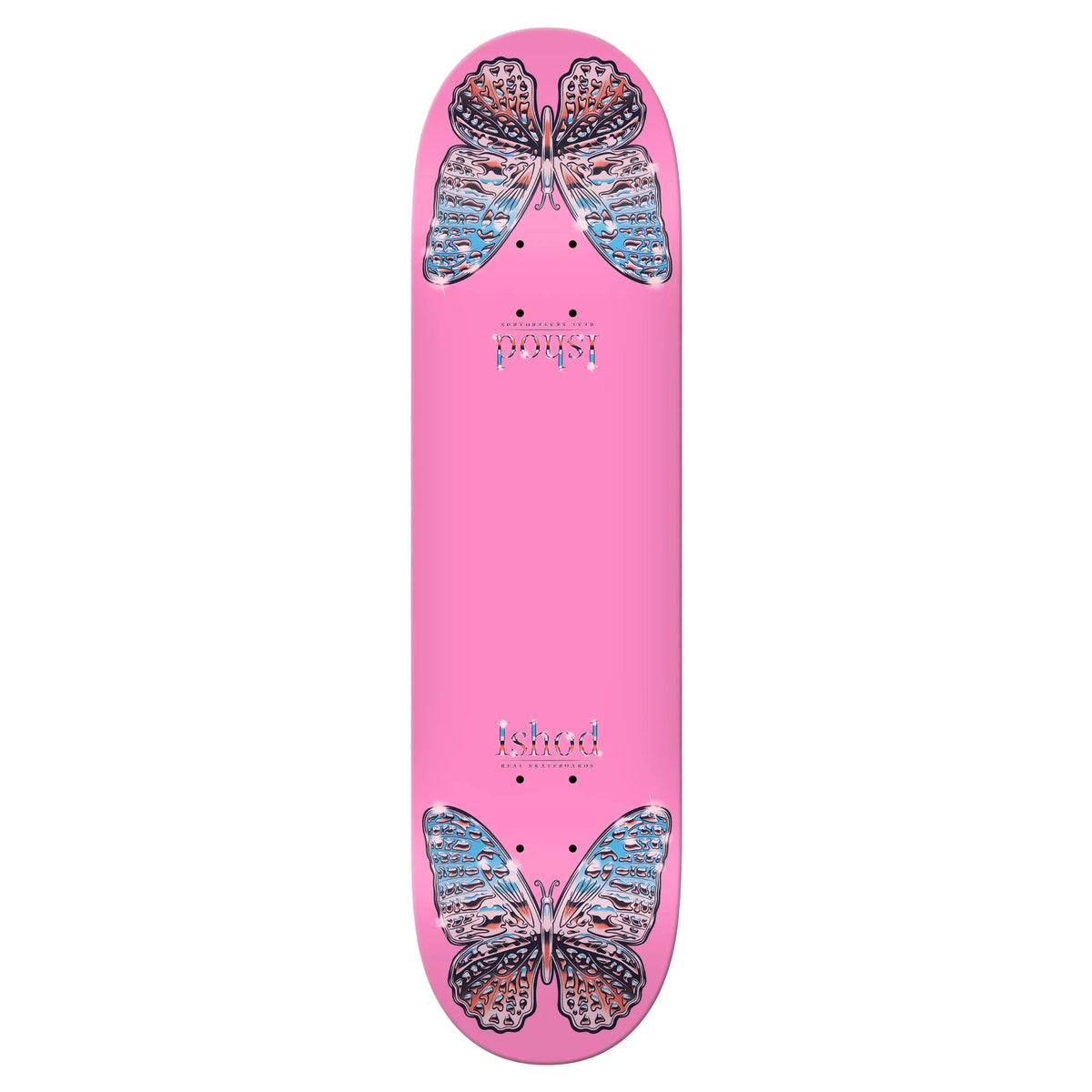 Real Ishod Mariposa Chrome Twin Tail Deck 8.25 decks Real 