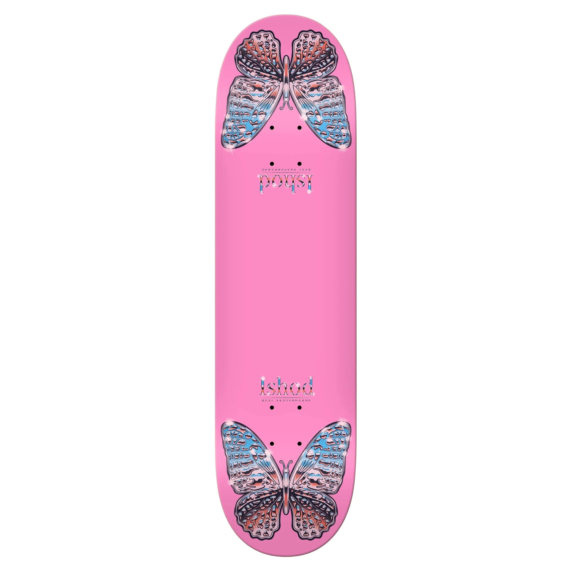 Real Ishod Mariposa Chrome Twin Tail Deck 8.25 decks Real 