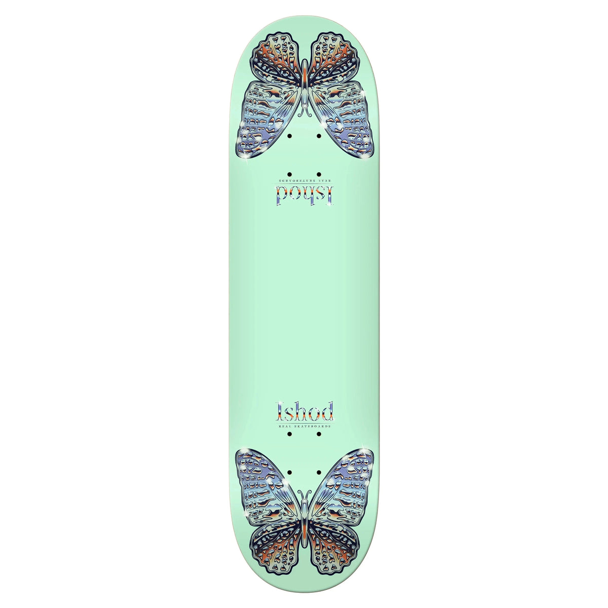 Real Ishod Mariposa Chrome Twin Tail Deck 8.5 decks Real 