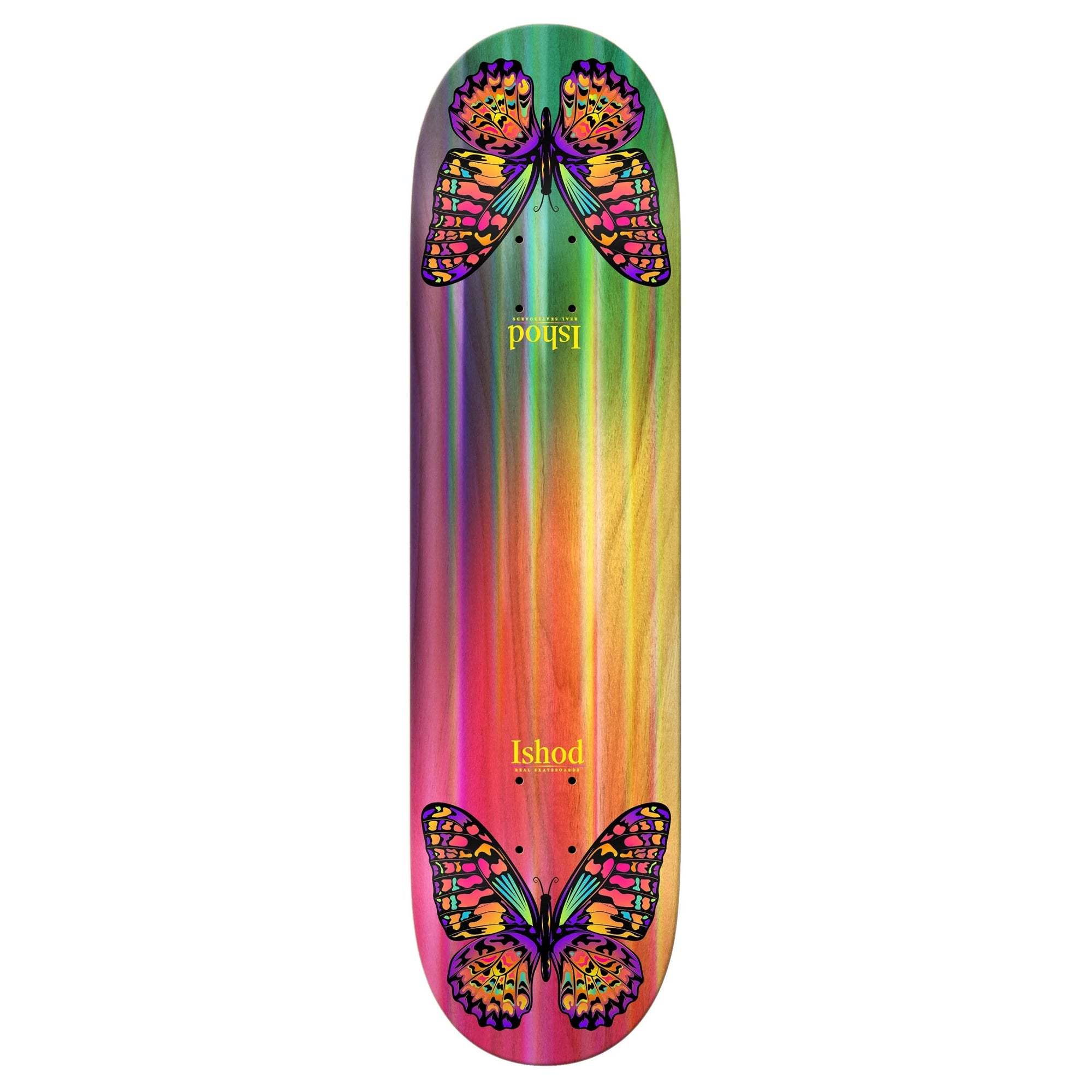 Real Ishod Monarch Rainbow Deck Easy Rider Twin Tail 8.3 decks Real 