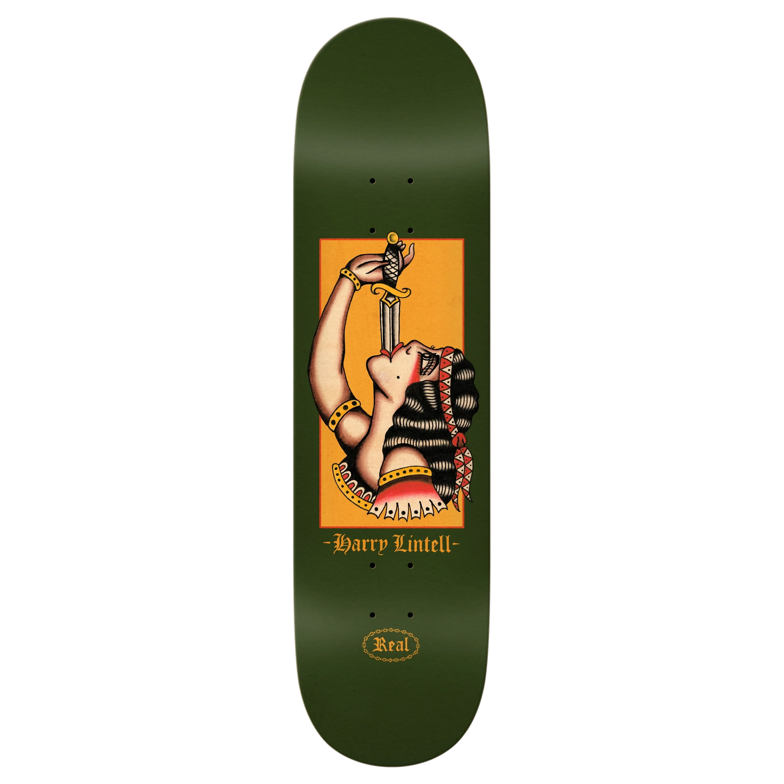 Real Lintell Sword Swallower TrueFit Deck 8.38 decks Real 