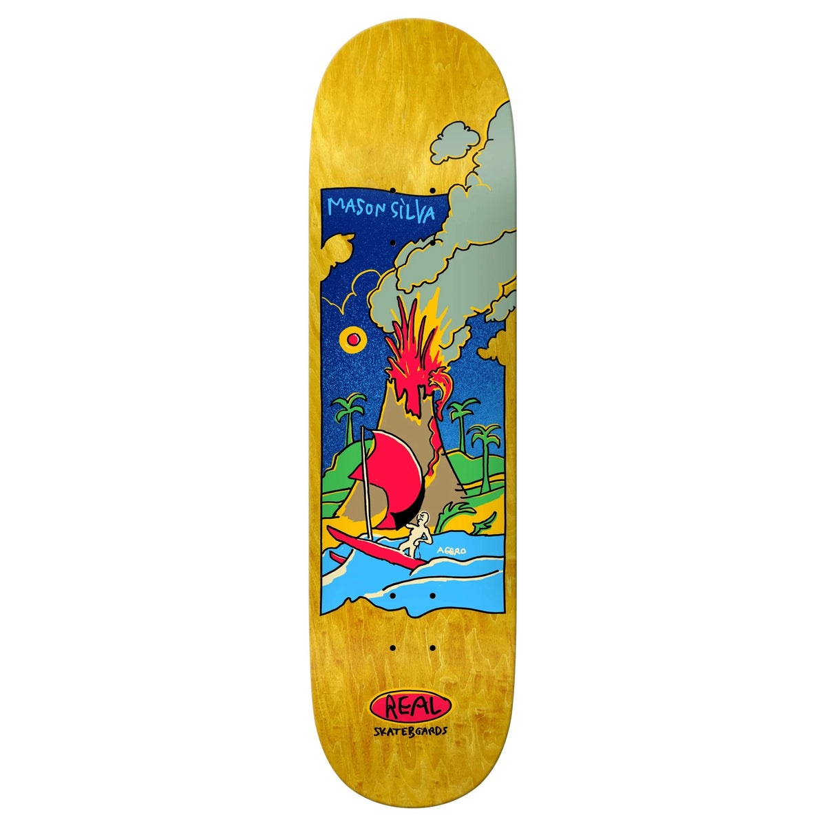 Real Mason Volcano True Fit Deck 8.38 decks Real 