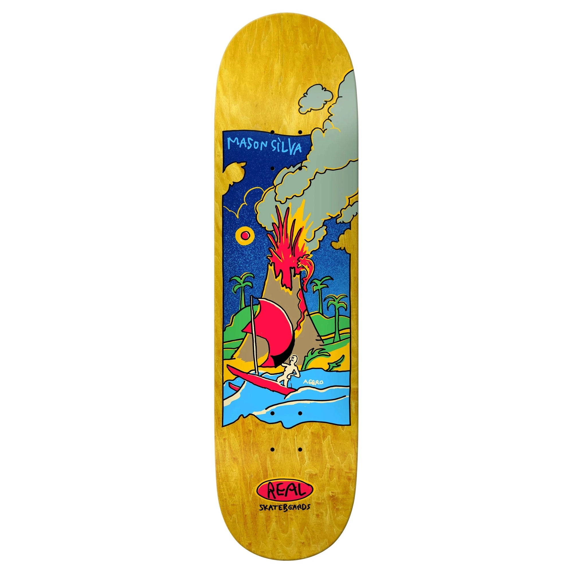 Real Mason Volcano True Fit Deck 8.38 decks Real 