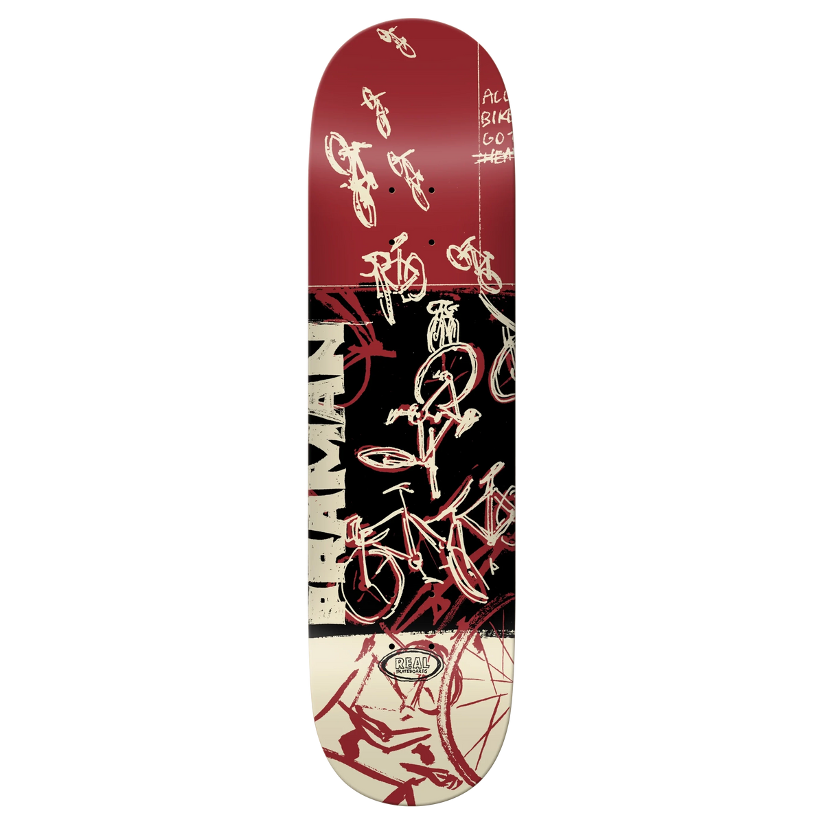 Real Praman Bike Purgatory Deck 8.25 decks Real 