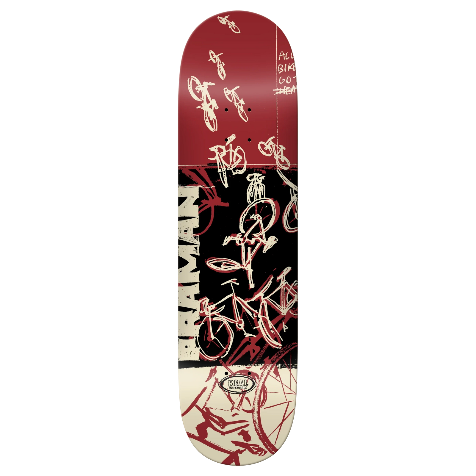 Real Praman Bike Purgatory Deck 8.25 decks Real 