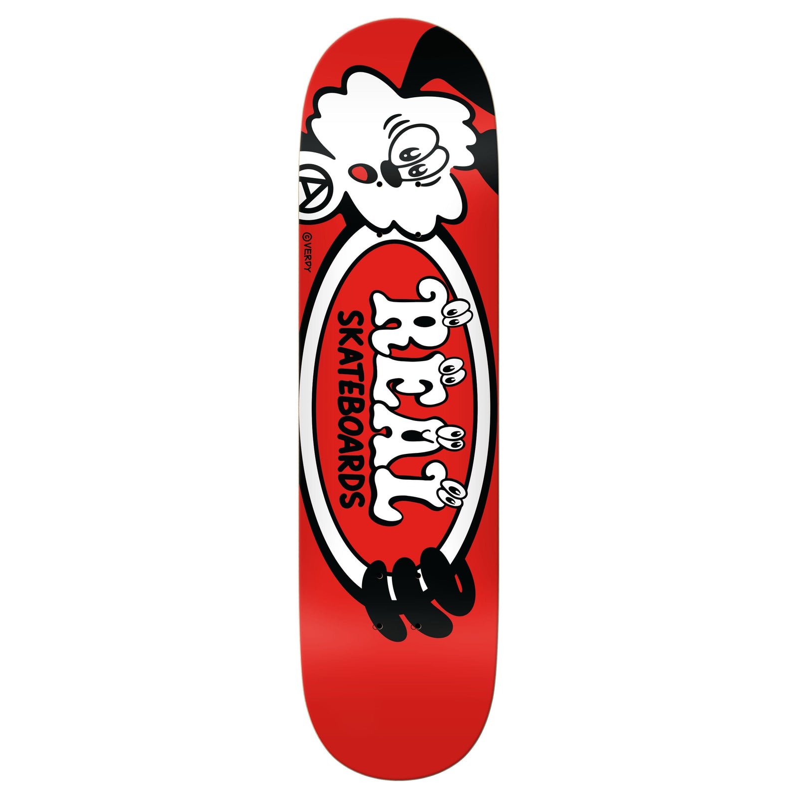 Real SSD26 Verdy Oval Red Deck 8.06 decks Real 