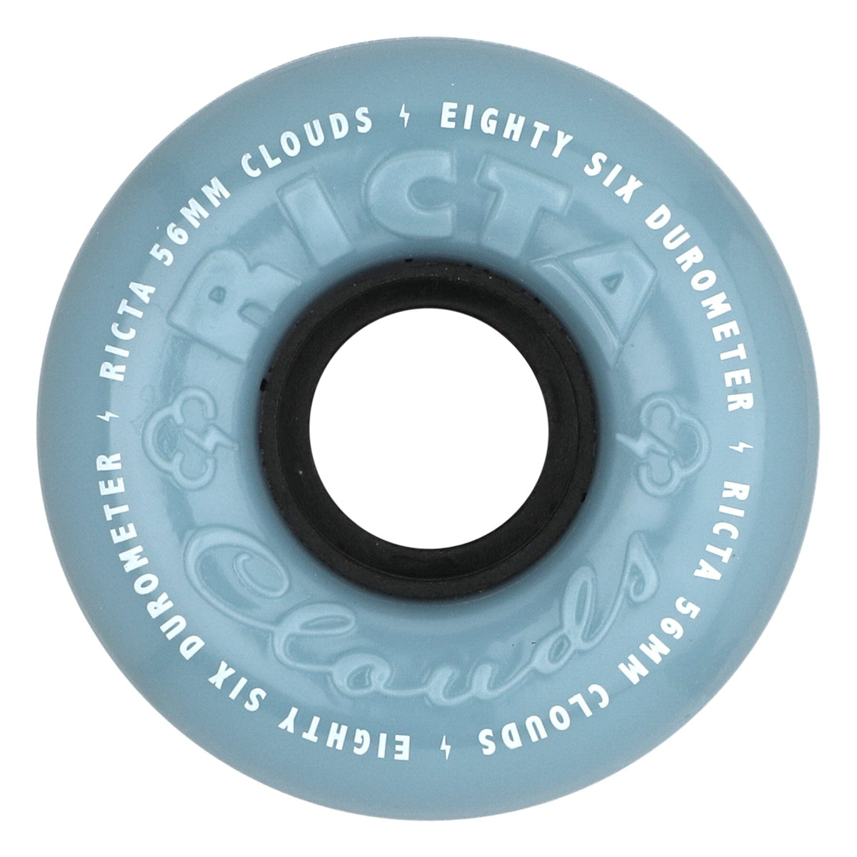 Ricta Clouds Sky Blue Wheels 86A 56MM wheels Ricta 