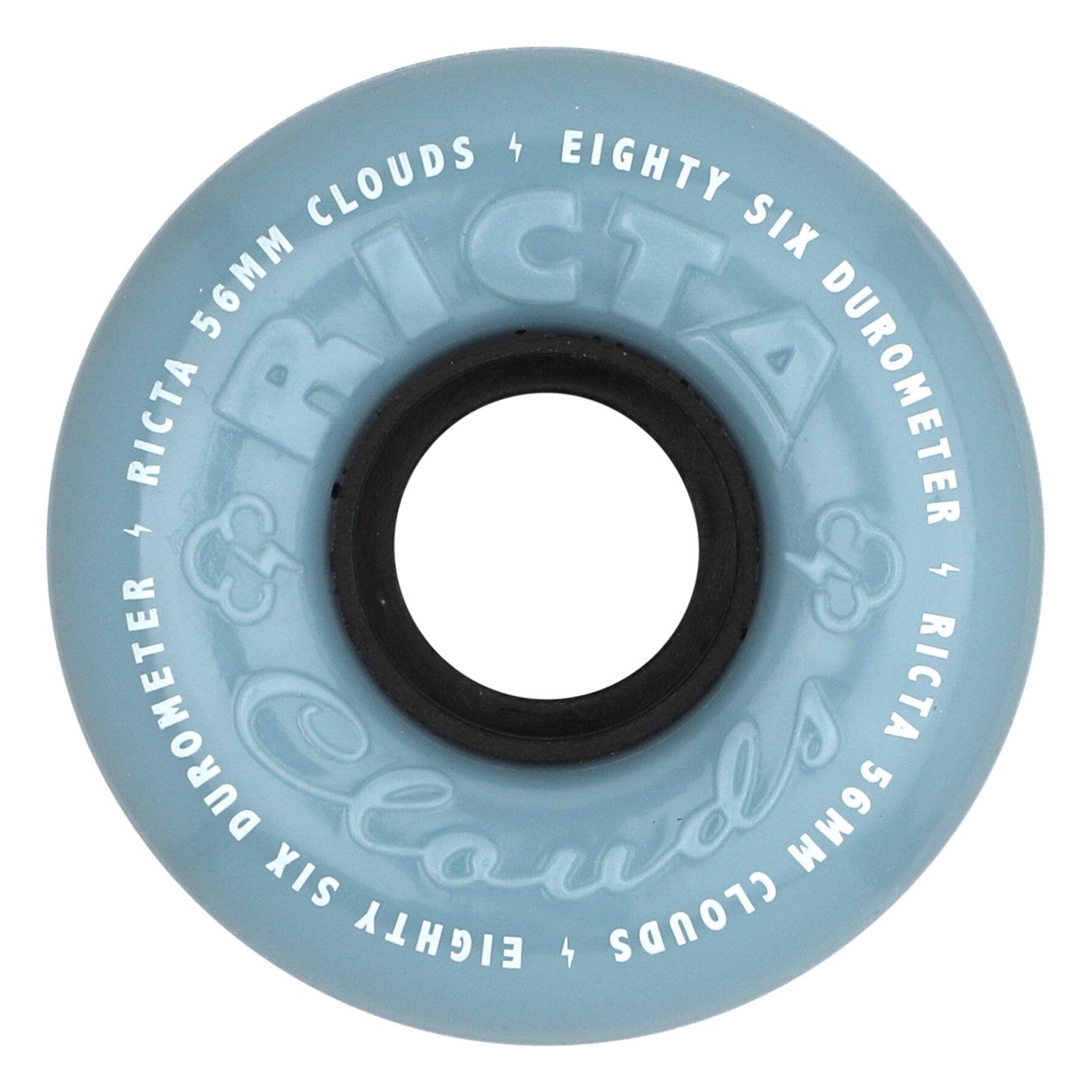 Ricta Clouds Sky Blue Wheels 86A 56MM wheels Ricta 