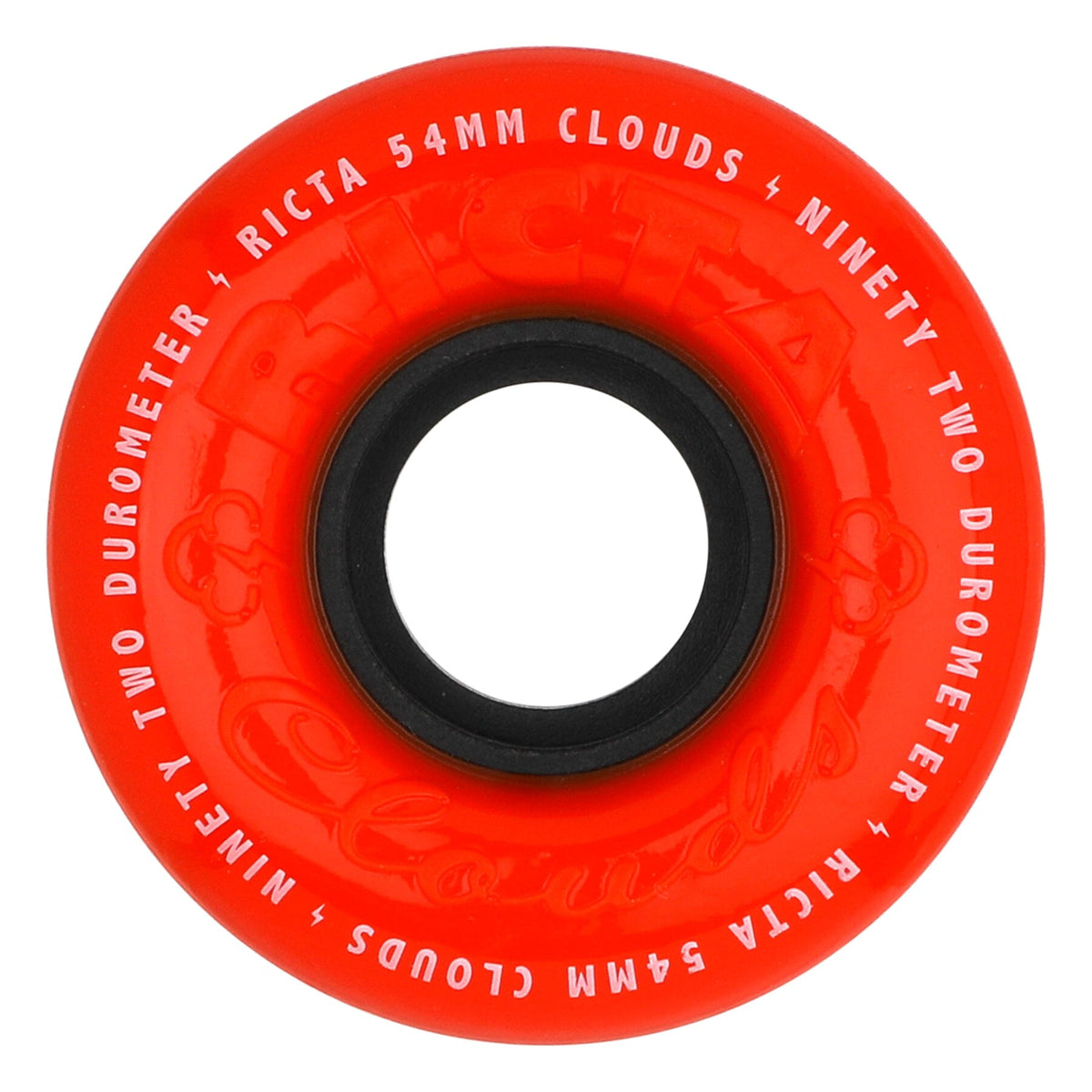 Ricta Clouds Wheels Red Orange 92A 54MM wheels Ricta 