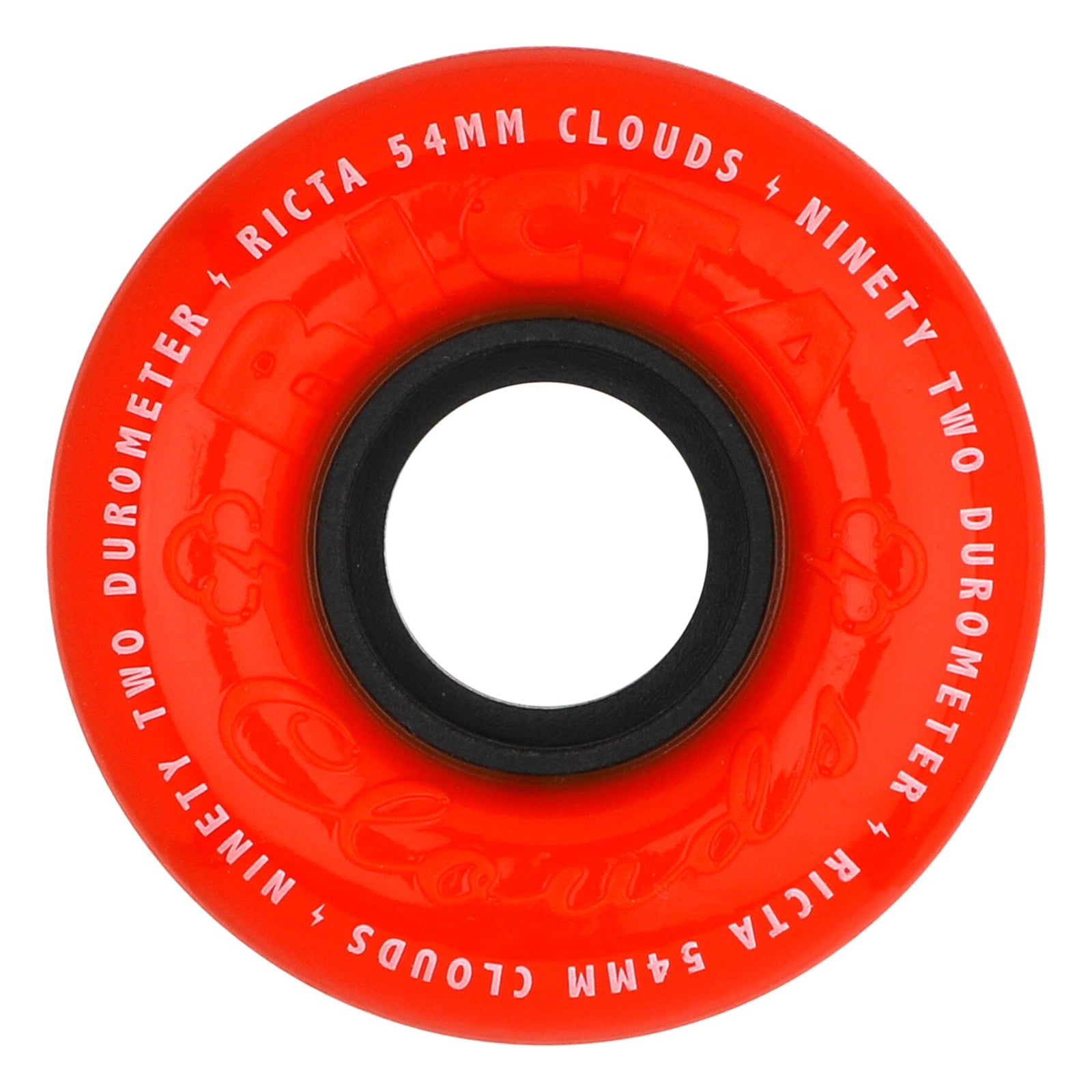 Ricta Clouds Wheels Red Orange 92A 54MM wheels Ricta 