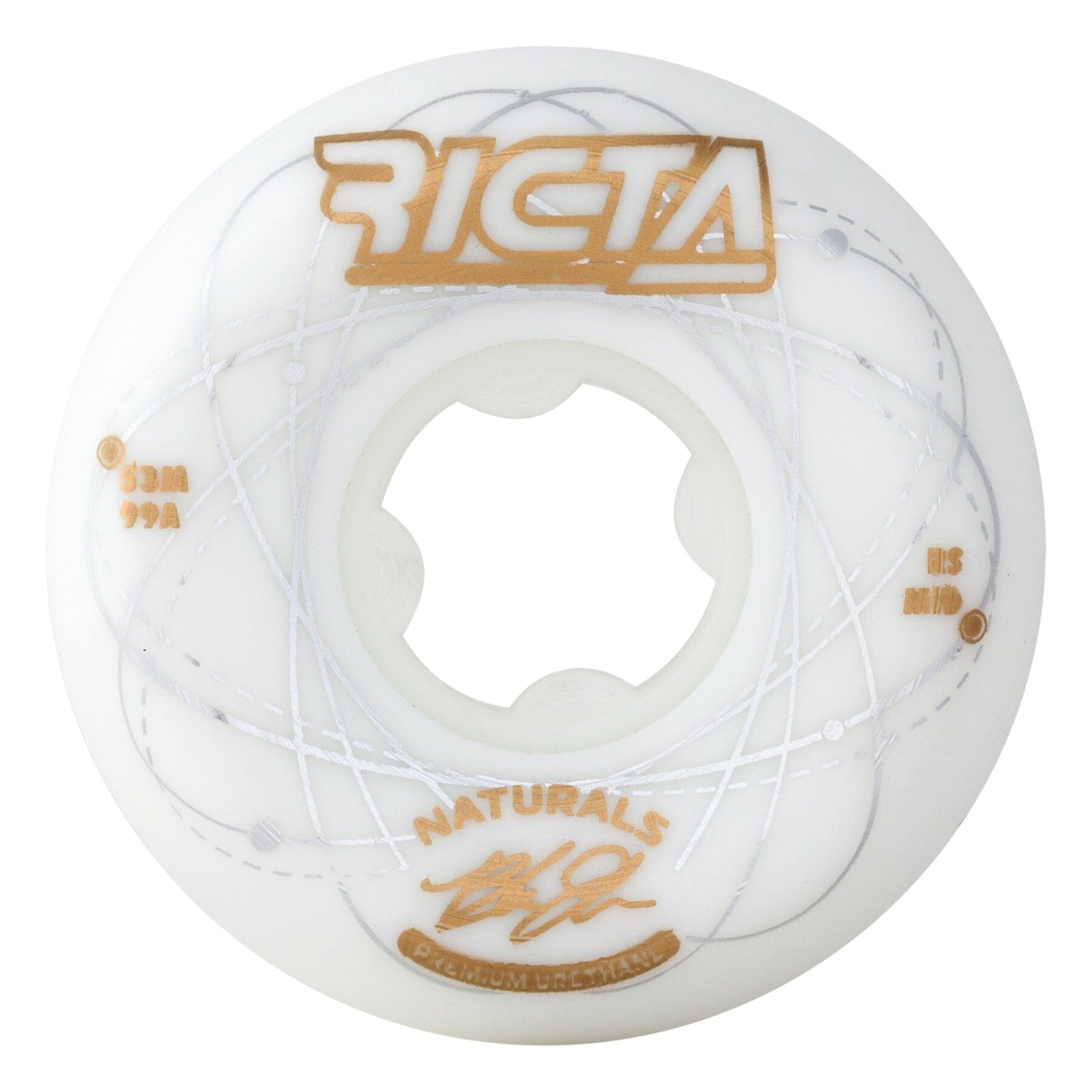 Ricta Johnson Orbital Naturals Wheels 99A 53MM wheels Ricta 